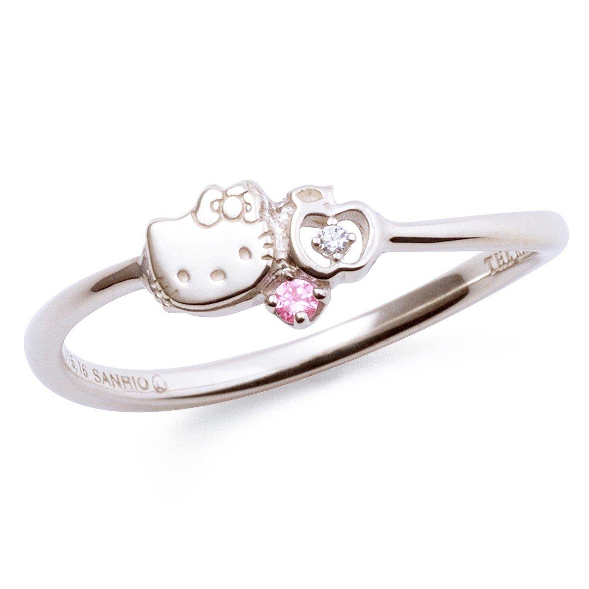 

THE KISS 7 Срібний перстень Hello Kitty [The Kiss] KITTY-35DM №