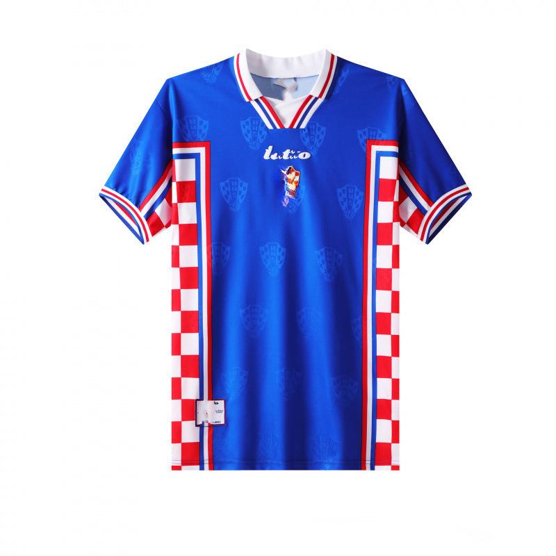 Off-topic Cross-border Spanish and Polish Vintage Poland, Mexico, and Wales Vintage Jerseys, Loose Short-sleeved Football Jerseys
