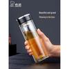 Heenoor Double-Layer Glass Tea Mug with Filter