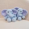 Throw Pillow Stuffed Elephant Toy PP Cotton Elephant Doll Mini Elephant Plush Toys  Baby Infants