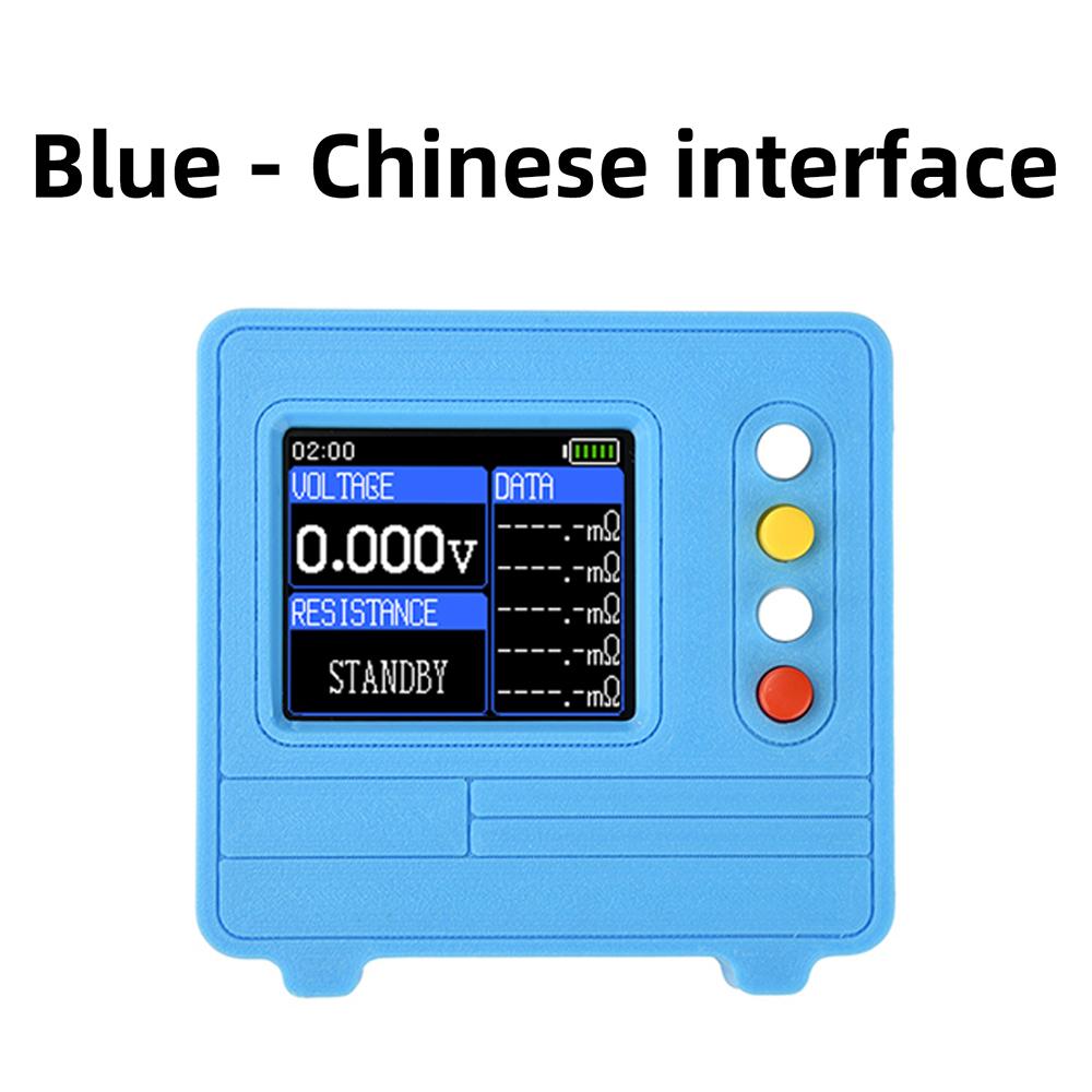 TFT color screen display Lithium Battery voltage internal resistance tester For Battery AC 1-wire High-precision electronic load