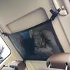Car Roof Ceiling Cargo Storage Net Breathable Mesh Bag Auto Accessories Organizer Large Journey Space Saving