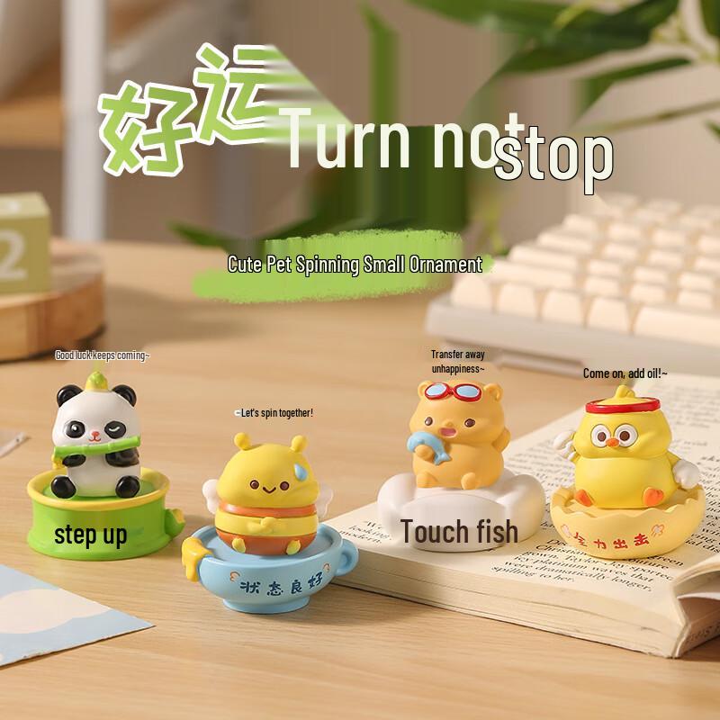 Cartoon Desktop Resin Ornament