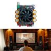 TPA3255 Double Channel Digital Power Amplifier Board 600W+600W 18V-50V Power Stereo Module with Fan for Car Vehicle