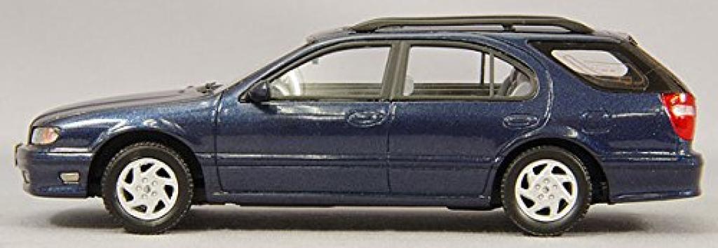 CAM Nissan Cefiro Wagon 1997 Dark Blue Metallic Finished Model 1/43 (WA32)