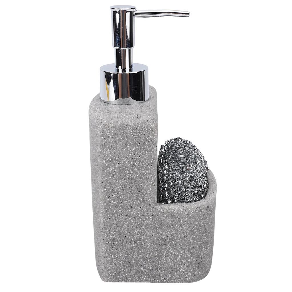 Housewares Soap Dispenser 250ml Capacity 2 in 1 Liquid Hand Dish Soap Dispenser and Holder for