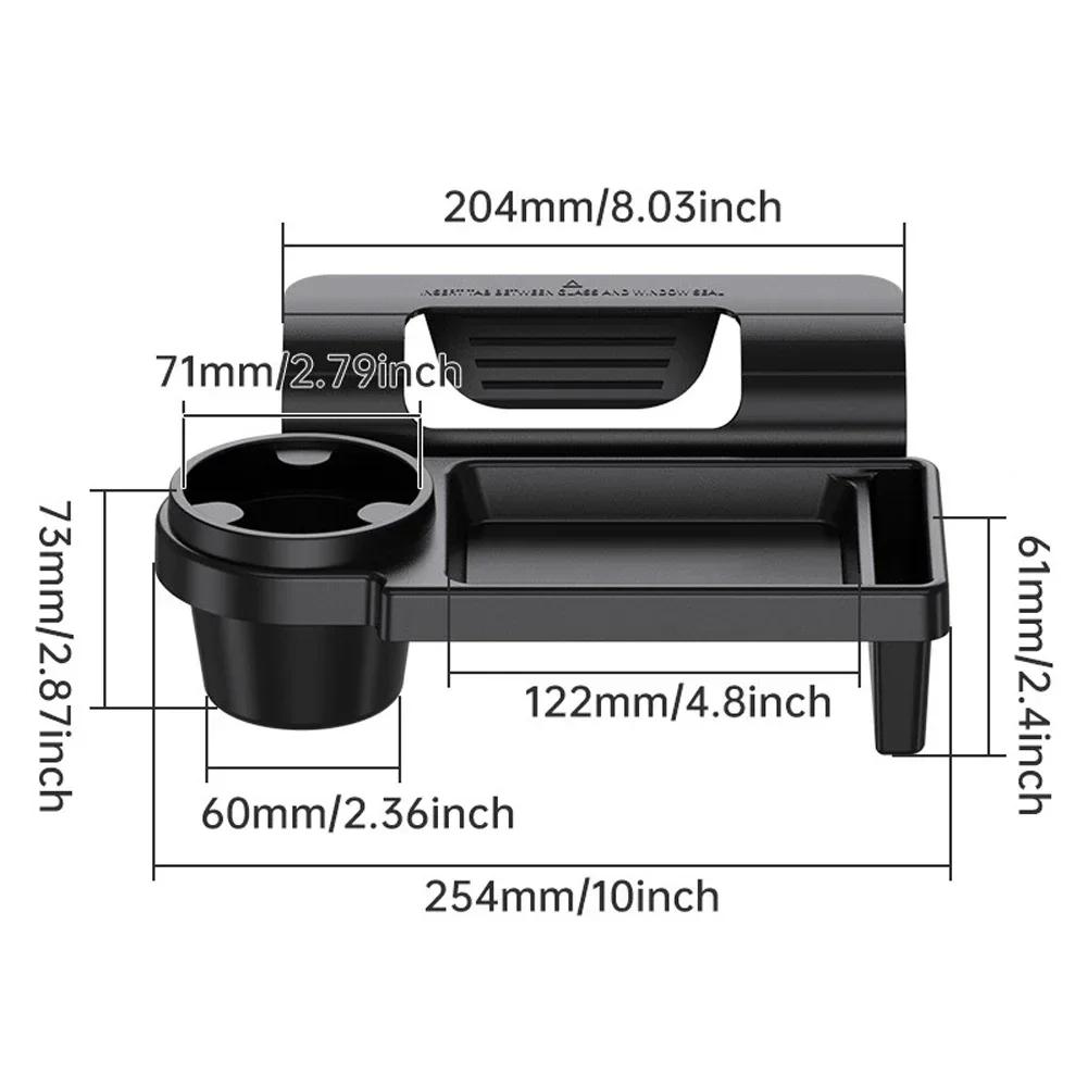 Multi Functional Car Organizer Box With Cup Drink Holder Hanging Storage Rack Side Door Window Storage Pocket Car Interior Parts
