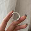 925 Sterling Silver Vintage Earrings For Women Trendy Simple Round Shape Earring Jewelry Prevent Allergy Party Accessories