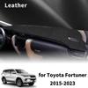 For Toyota Fortuner 2015 2016 2017- High Quality Dashboard Cover Dashmat Sunshade Anti‑UV Protector Dash Mat Pad Accessories