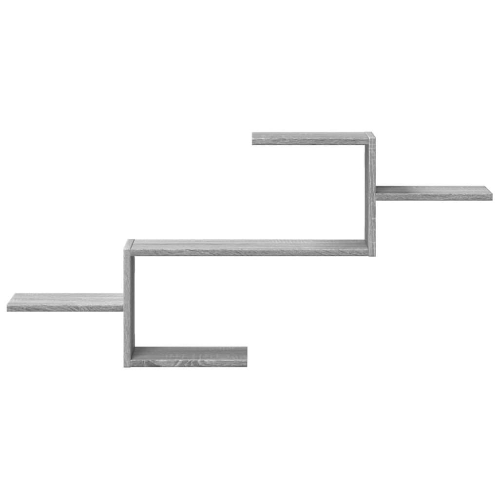 Wall Shelf Gray Sonoma 104 x 15 x 49 cm Particleboard
