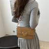 Chic Pu Leather Small Crossbody Bag For Women In Trendy Summer Colors Elegant Design