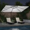 Sun Umbrella Sand 351 X 250 X 253 Cm Polyester and Aluminum