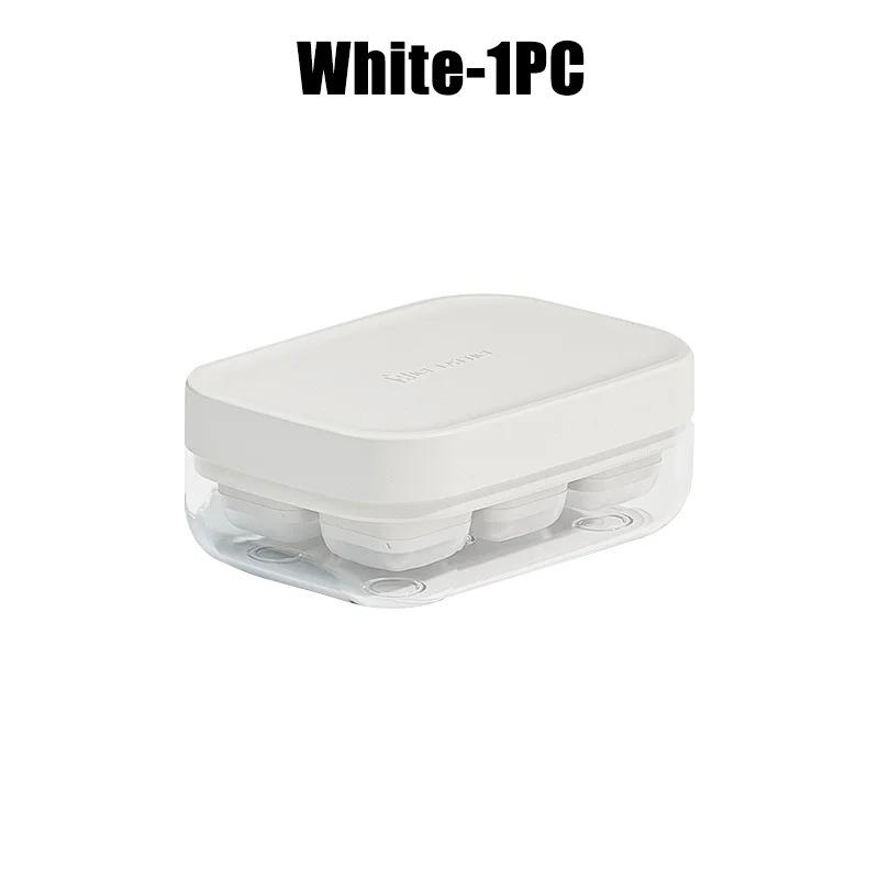 6Grid Silicone Ice Cube Mold Home Refrigerator Ice Box Press with Cover Frozen Ice Cube Magic Tool Food Grade Mini Ice Grid