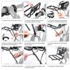 Cycling Luggage Rack Quick Release Strong Carrier Mountain Bike Rack For Kids Adult Girls Women Men Mountain Bike Riding Cycling
