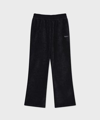 FALLETT Bootcut Velour Pants Navy