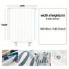 Waterproof Ocean Seashell Beach Shower Curtain Tropical Nautical Bathroom Decor Art Print Curtain for Home Use