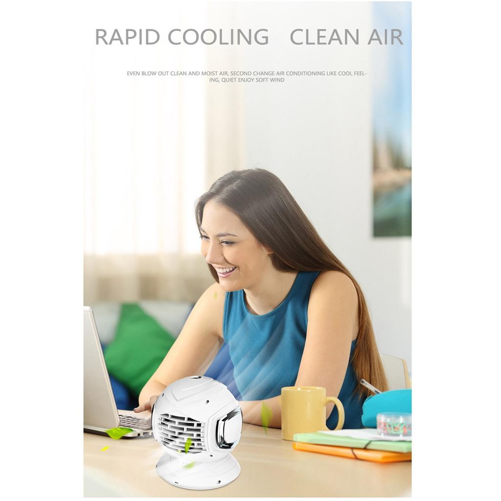 ortable Water  Fan  Home  Conditioner USB Charging Cooler Fan