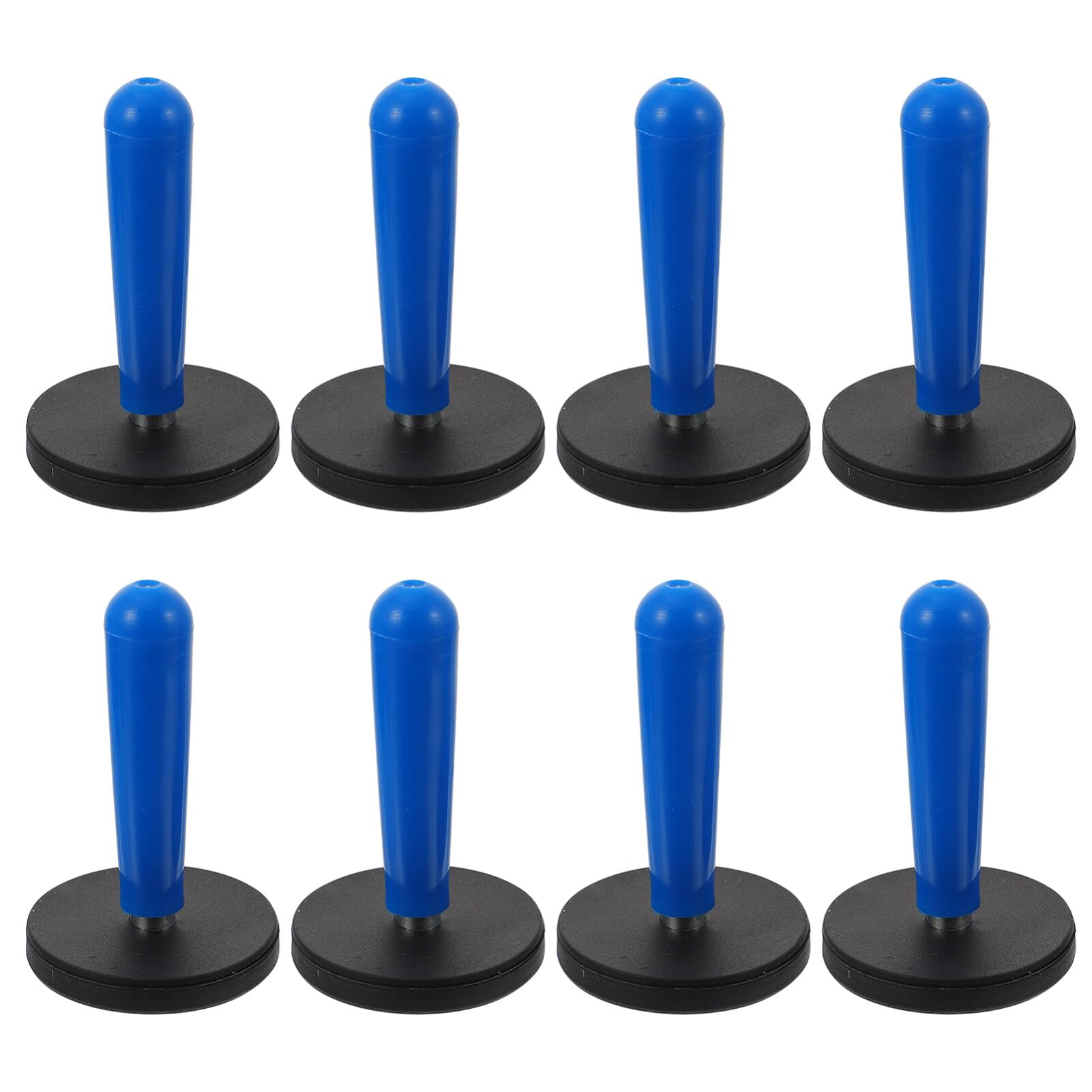 

POPETPOP 8 шт. Виниловая установочная пленка Магнитные захваты для автомобиля Виниловые захваты Магнитный держатель Инструмент для тонировки 7X4.5cm синий