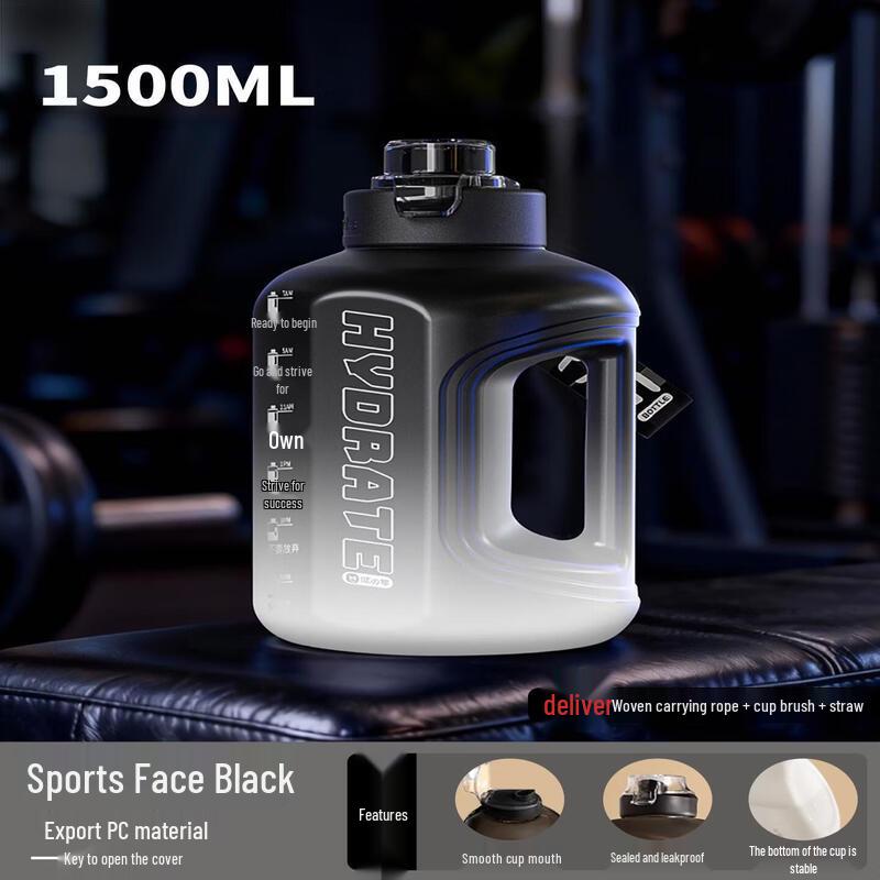 Youluo Large Capacity Sports Water Bottle