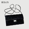 Ladies Messenger Bag Autumn Winter Retro All-Match Small Square Bag Diamond Chain