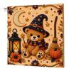 Ghost Pumpkin Art Craft Halloween Faux Pearl Kit, 3D Painting DIY Spooky Gem for Beginners Cute Set Adults, Autumn Home Wall Decor Crafting