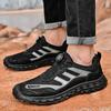 Sneakers Men's 2025 Summer New Soft-Soleated Outdoor Leisure Shoes Knob Anti-Slip One Foot Lazy Shoes for Work
