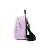 MLB Lamb Fleece Series LA Dodgers Logo Mini Backpack Women backpack Purple Pink 3ABKS0216-07LDL