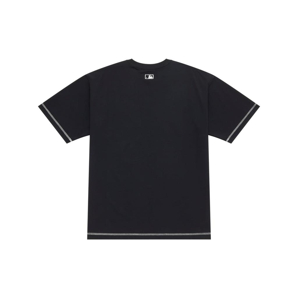 MLB New York Yankees Basic Collection SS25 T Shirt Unisex Black 3ATSB1153-50BKS
