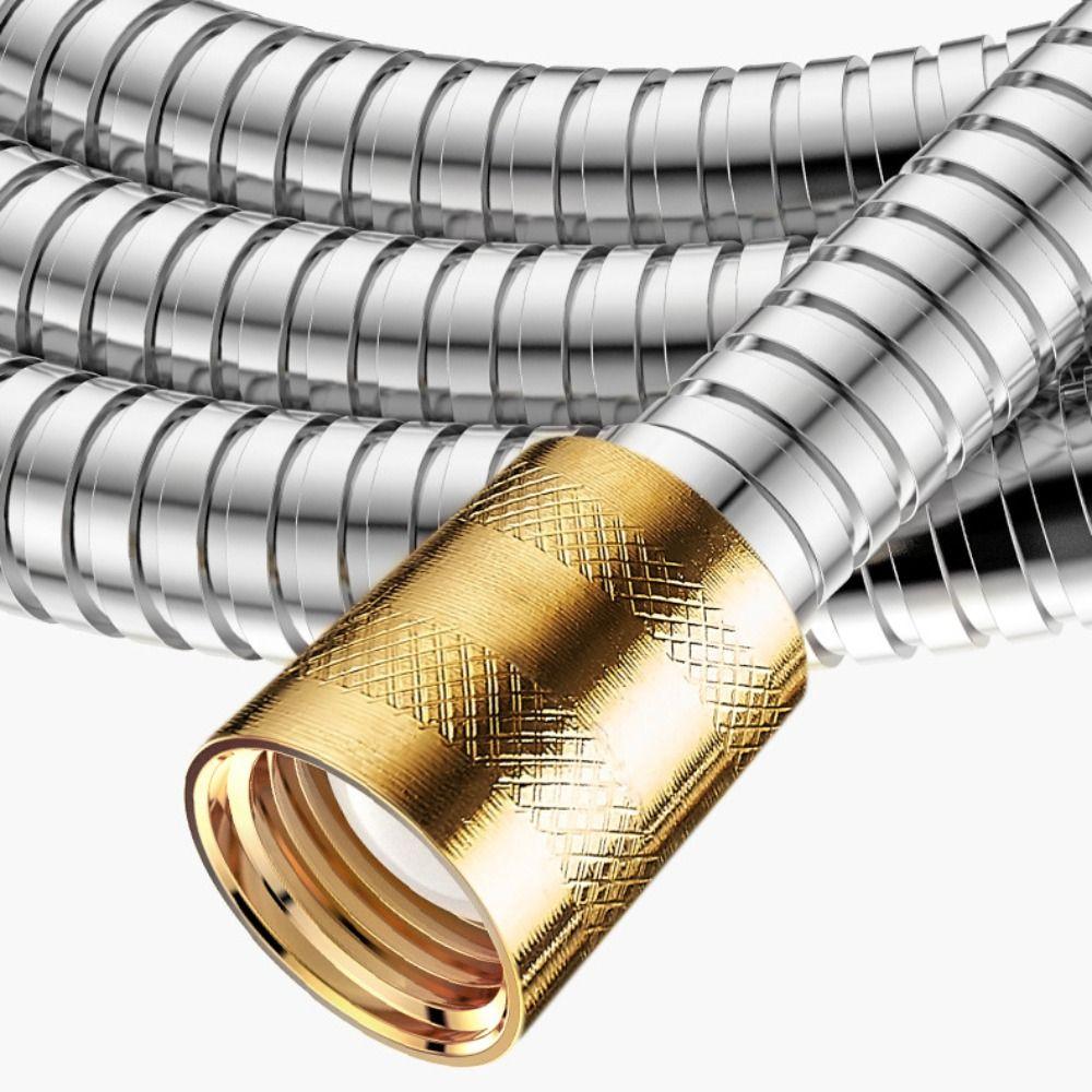 PVC Handheld Shower Head Hose Replacement Faucet Hose Durable Spray Water Pipe  Toilet