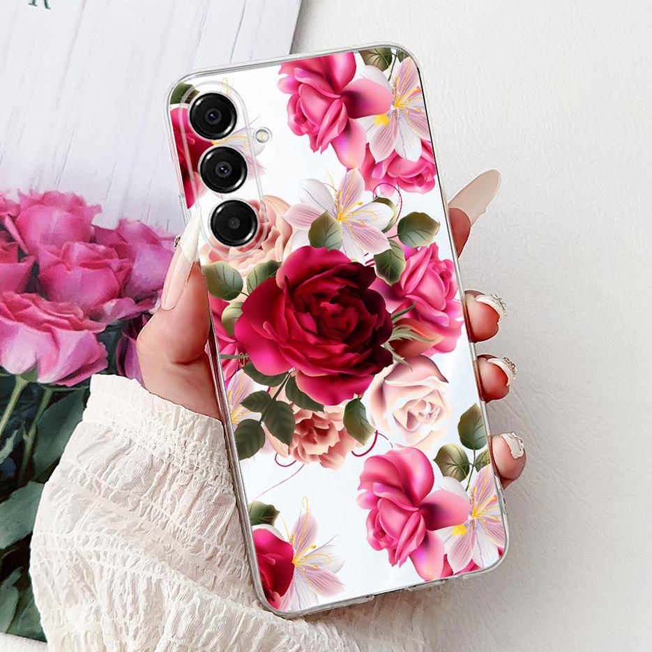 For Samsung Galaxy A17 4G Case SM-A175F New Luxury Painted Cover Soft Slim Phone Case For Samsung A17 A 17 5G A176B Fundas Coque