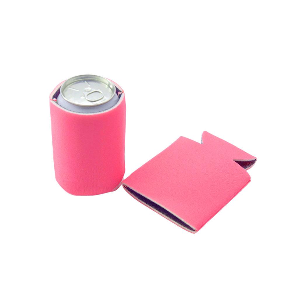 1PC Solid Color Portable Cup Cover Beer Sleeves Camping Can Cup Soda Cover Foam Material Drink Cooler Bottle Outdoor Sleeve KTY