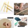 10Pcs Pottery Clay Sculpting Modeling Tool Set Double-Sided Clay Sculpture Tool Set Wooden Modeling Clay Sculpting Tools Kit
