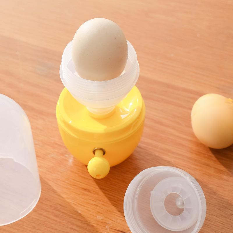 Egg Yolk Shaker Egg Puller Scrambler Gadget Manual Mixing Eggs Spin Maker Household Egg Tool Kitchen Accessories