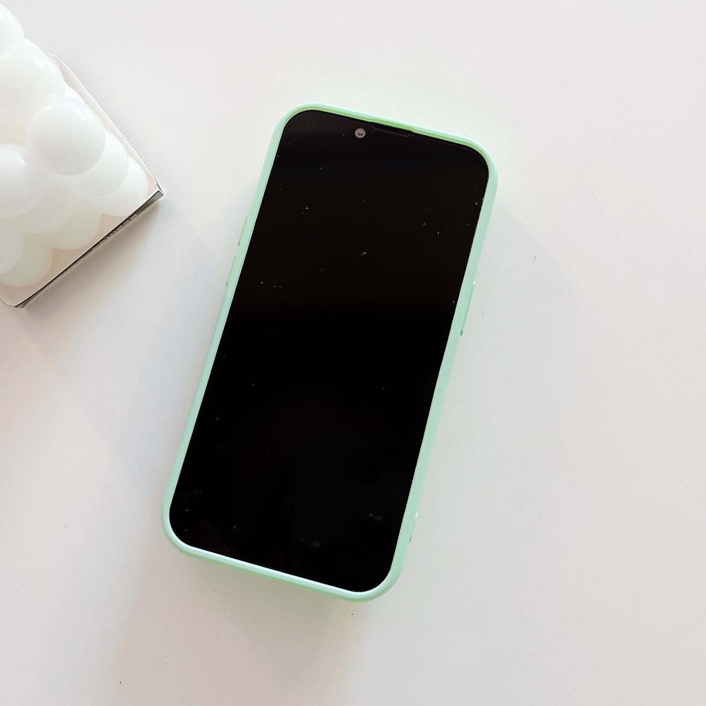 Zielony Kwiat Królik Śliczny Króliczek Kreskówkowy Etui na Telefon Ins Dla Iphone 14 Pro Max Plus 11 12 13 Promax X Xsmax Xr Miękkie Silikonowe Etui