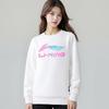 Li Ning Pullover Simple Fashion Comfortable Sports Versatile Trendy Sweatshirt Women Sweatshirt AWDVJ50-2