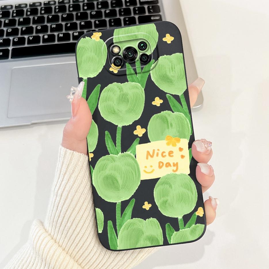 For Xiaomi Poco X3 Pro Case Luxury Candy Painted Cover Shockproof Phone Case For Xiaomi Poco X3 NFC PocoX3 Pro Soft Fundas Coque