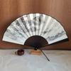 Chinese Style Folding Fan for Men Bamboo Fan Blank Diy Children's Calligraphy Folding Fan for Students