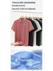 Unisex Summer Breathable Short Sleeve Polo Shirt with Turn-Down Collar for Corporate Group Customization