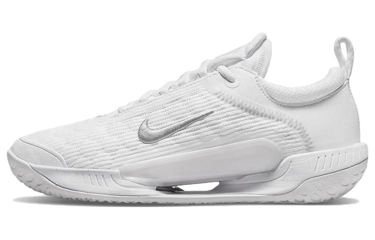 Nike Court Zoom Nxt  White Metallic Silver  Women s DH0222-101 40