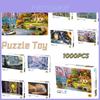 Mini Landscape Art Puzzle Series Challenging Difficultly 1000pcs For Adults Stress Relief Toy