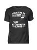 Unisex T-shirt Kitesurfer- I Love Kitesurfing Kiting Sayings Kite- Men&39s Shirt