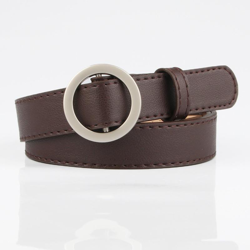 Fashion Belt With Metal Buckle For Womens Casual And Trendy Looks