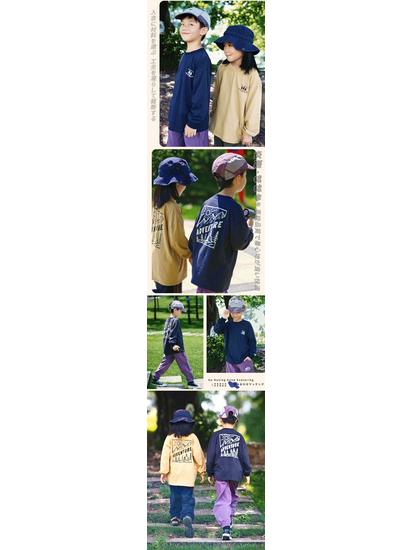 Chlapecké tričko s dlouhým rukávem z čisté bavlny s horským motivem - Podzim/Jaro