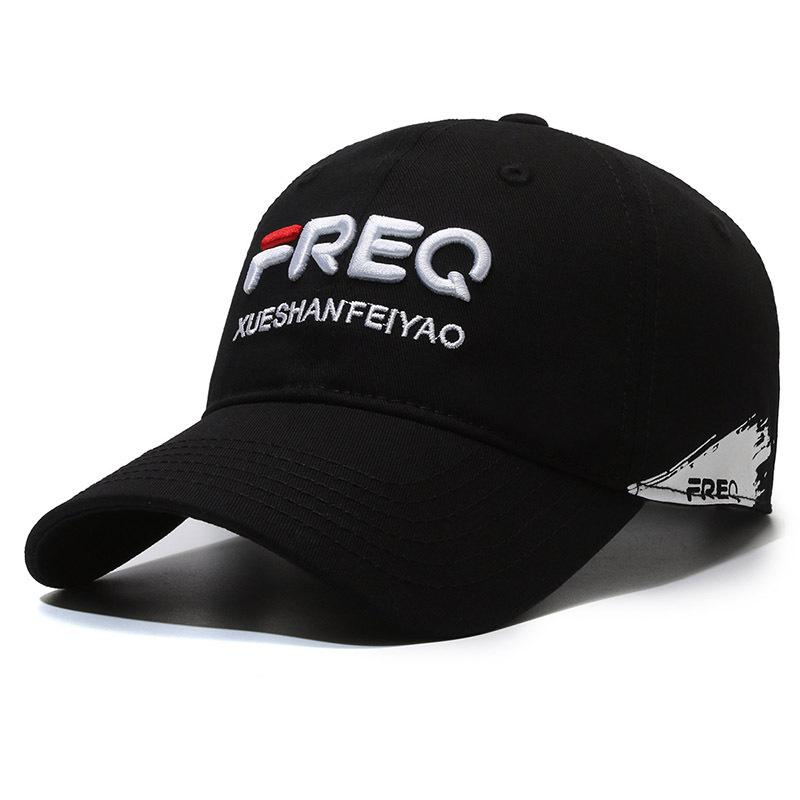 New fashionable versatile men's and women's caps, personalized soft-top baseball caps, sunshade sunscreen caps