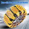 1PC Car Tire Snow Chain Universal SUV Car Off-road Vehicle Ice Breaker Artifact Adjustable, Wear-resistant Material