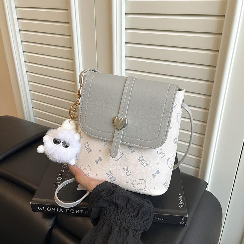 Women's bag new bucket bag women's mini shoulder bag women's small square bag autumn niche design versatile trend