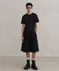 SENTAIR Belted Bermuda Wide Pants_Black