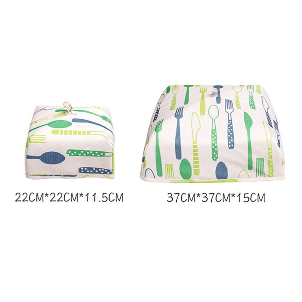 Foldable Kitchen Gadgets Food Cover Aluminum Foil Dust-proof Keep Warm Dishes Food Insulation Cover
