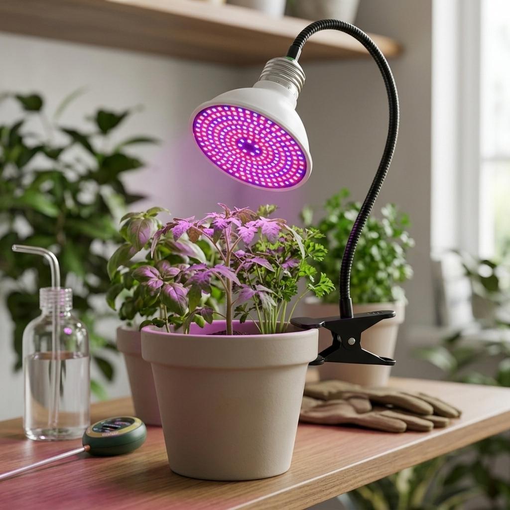 200 LED Plant Growth Lamp Flexible Bulb Grow Light