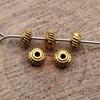 Small Hole Vintage Alloy Gear Spacer Beads Metal Loose Beads DIY Bracelet Necklace Jewelry Making Findings Accessories